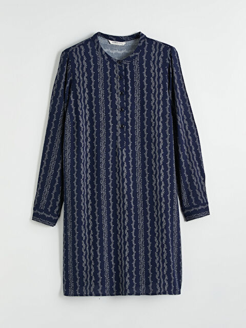 LCW Grace Hakim Yaka Desenli Kadın Tunik - S6FU39Z8-LSJ