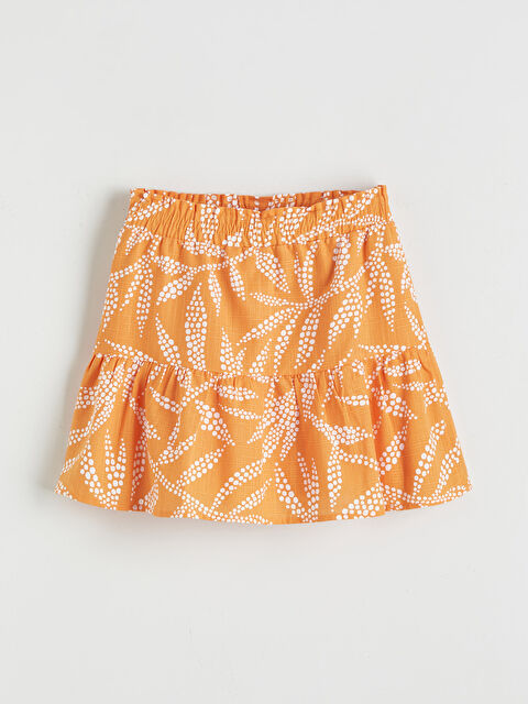 LC WAIKIKI Beli Lastikli Kız Çocuk Etek - S6FU42Z4-LSR