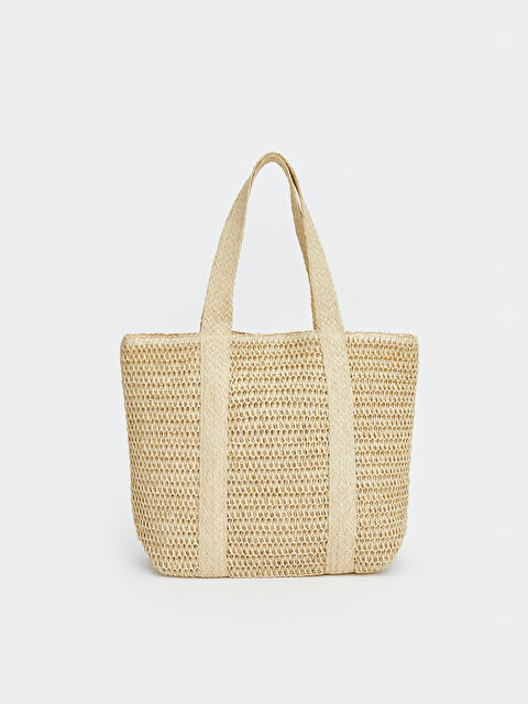 LCW ACCESSORIES Women's Rattan Beach Bag - S6FU60Z8-EEW
