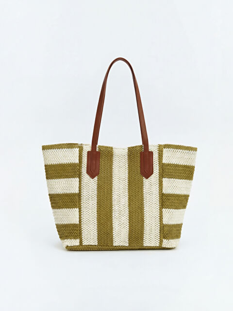 LCW ACCESSORIES Omuz Askılı Kadın Plaj Çantası - S6FV56Z8-LRR