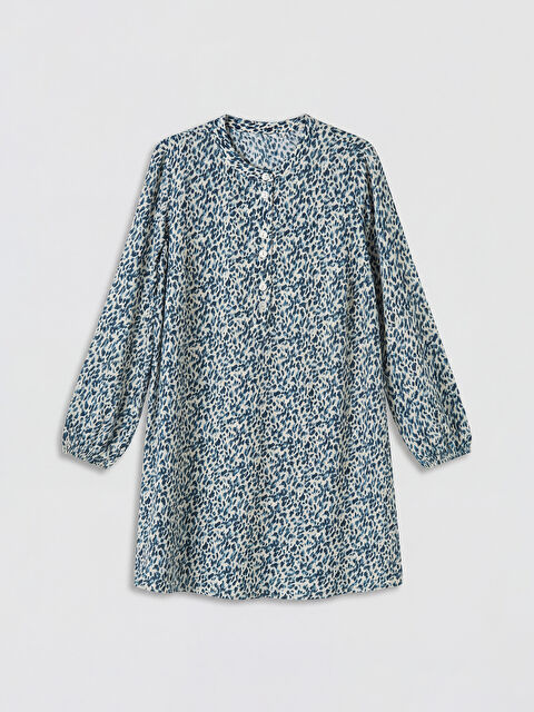 LCW Grace Hakim Yaka Desenli Kadın Tunik