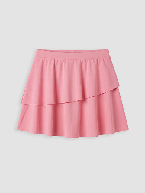 LCW DREAM Beli Lastikli Kadın Yüzme Şort Etek