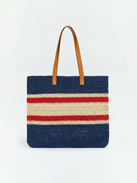 LCW ACCESSORIES Kadın Hasır Plaj Çantası