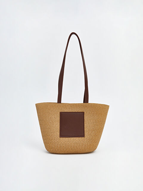 LCW ACCESSORIES Kadın Hasır Plaj Çantası