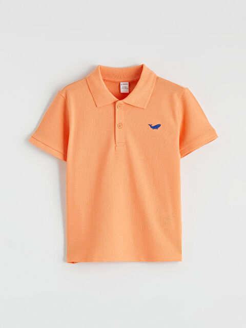 LC WAIKIKI Polokragen Besticktes Jungen-T-Shirt - S6FY73Z1-FHN