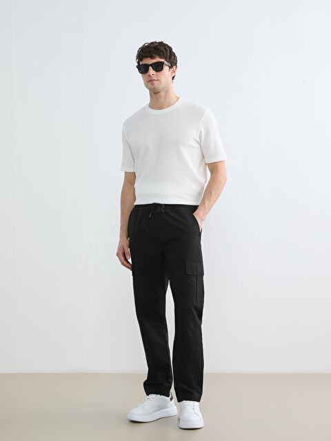 LCW ECO Loose Fit Erkek Kargo Pantolon - S6FY90Z8-CVL