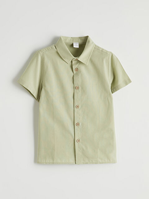 LCW ECO Boy TURQUOISE Shirt - S6G016Z1-ZKB