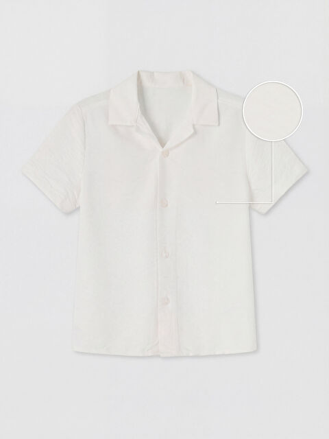 LCW ECO Kısa Kollu Erkek Çocuk Gömlek