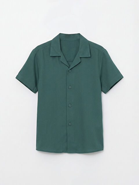 LC WAIKIKI Kısa Kollu Erkek Çocuk Gömlek - S6G019Z1-D5V