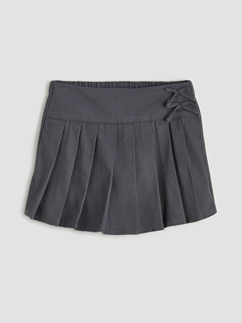 LCW Kids Kız Çocuk Pileli Şort Etek - S6G060Z4-HGL