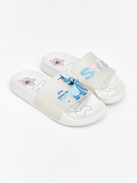 LCW STEPS Papuci slider ALB Fată