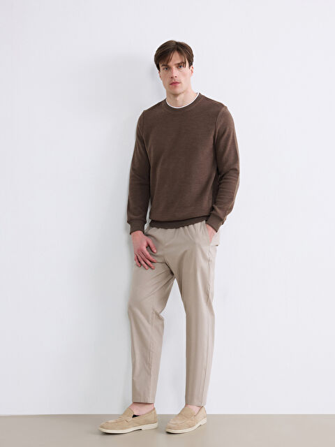 LC WAIKIKI Standart Fit Beli Lastikli Erkek Pantolon - S6G092Z8-ZRW