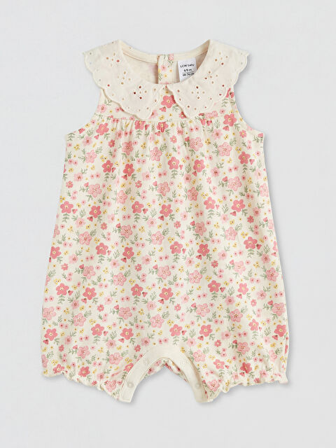 LCW baby Baby Girl ECRU Jumpsuit