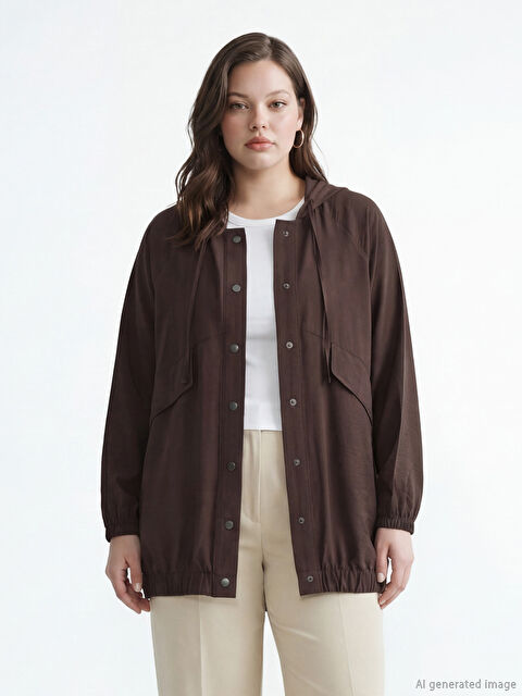 LCW EVERYDAY Kapüşonlu Kadın Ceket	 - S6G147Z8-ZUU