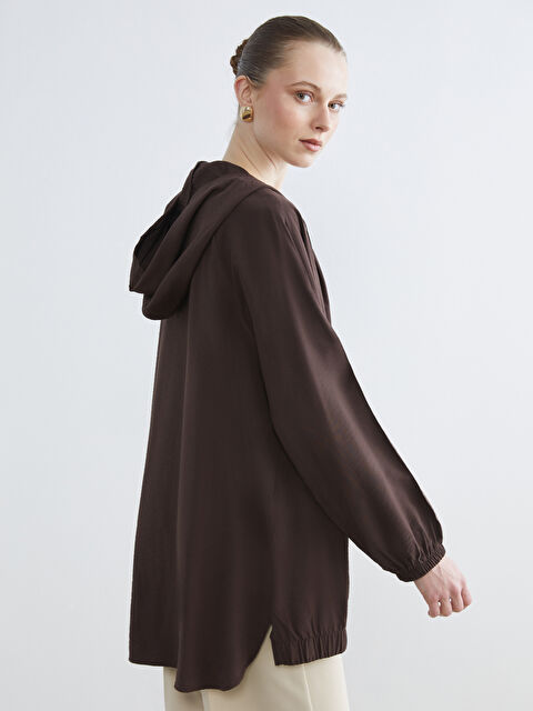 LCWAIKIKI Classic Kapüşonlu Kadın Ceket	 - S6G147Z8-ZUU