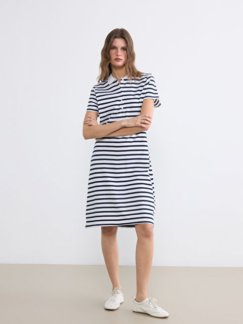 LCWAIKIKI Classic Woman NAVY Dress