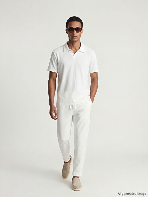 LCW Vision Beli Lastikli Standart Kalıp Erkek Pantolon - S6G288Z8-R9J