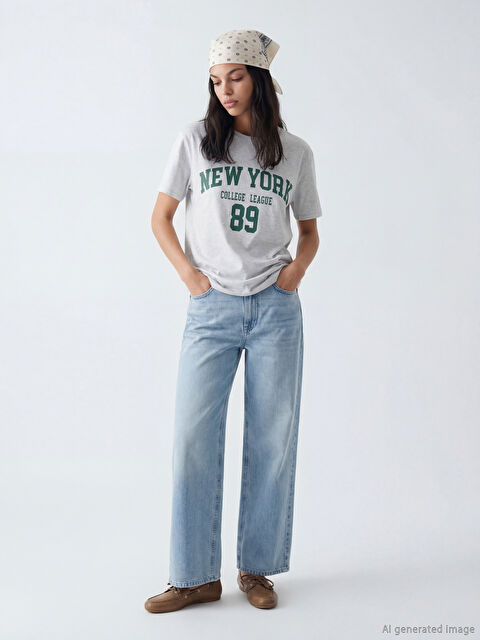 XSIDE Γυναίκα ΜΠΛΕ Τζιν - S6G372Z8-S1D