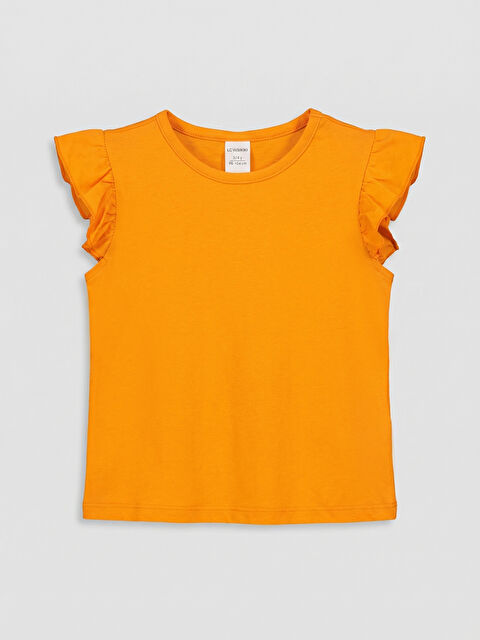 LCW Kids Girl ORANGE Tank Top - S6G379Z1-JWC