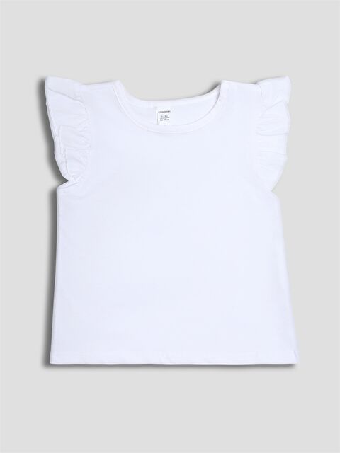 LCW Kids Girl WHITE Tank Top - S6G379Z1-Q6K