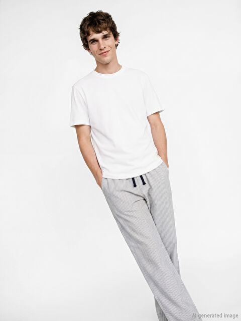 LC WAIKIKI Çizgili Erkek Pijama Altı - S6G417Z8-LFX