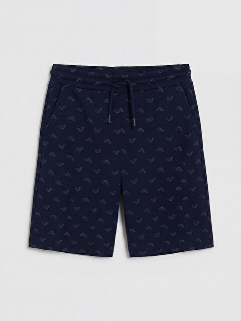 LC WAIKIKI Regular Fit Desenli Erkek Şort