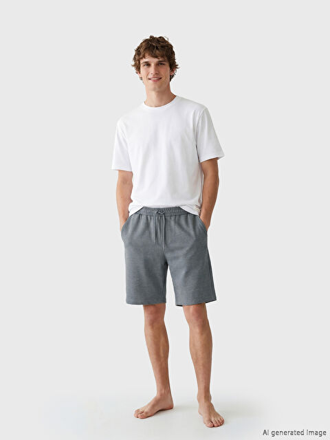 LC WAIKIKI Standart Kalıpı Erkek Pijama Alt Şort