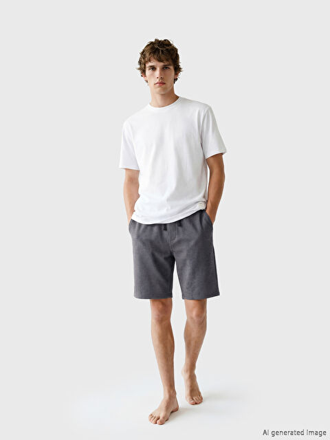 LC WAIKIKI Standart Kalıpı Erkek Pijama Alt Şort