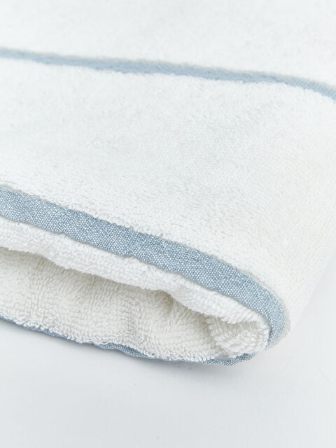 LCW HOME Çizgili Pamuklu Plaj Havlusu 70x140 cm - S6G432Z8-EEW
