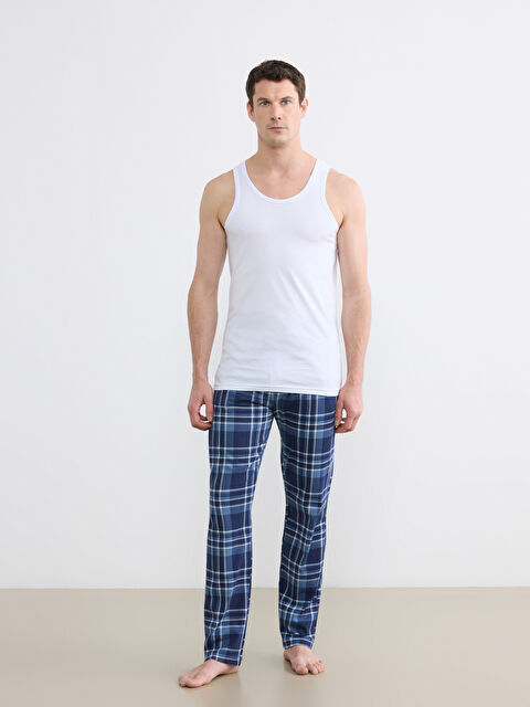 LC WAIKIKI Standart Kalıp Ekose Erkek Pijama Altı - S6G469Z8-LSJ