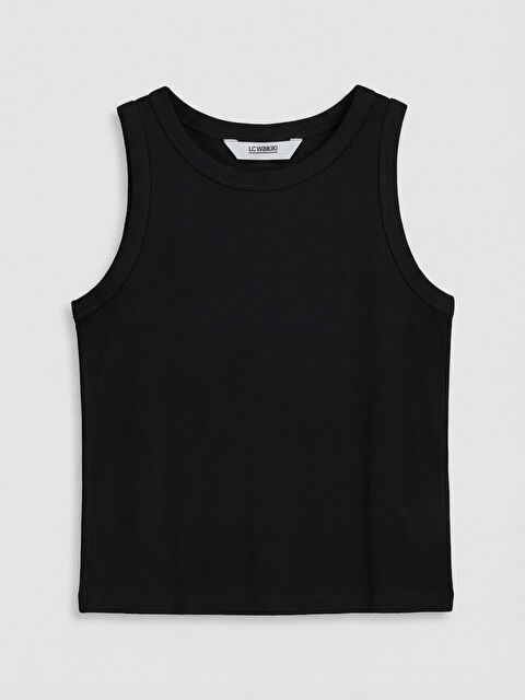 LCW Kids قميص داخلي بدون أكمام بياقة دائرية للبنات