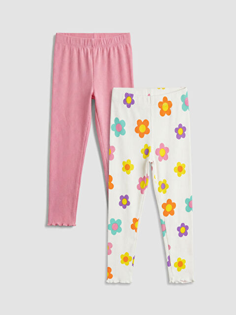 LCW Kids Leggings ÉCROU Fille - S6G671Z1-LRA