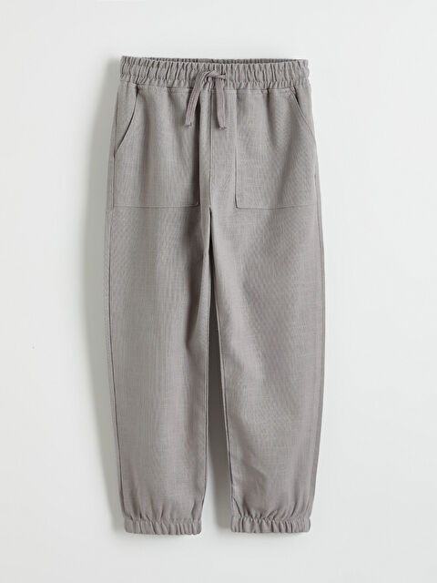 LCW ECO Beli Lastikli Erkek Çocuk Jogger Pantolon - S6G692Z4-ZRG