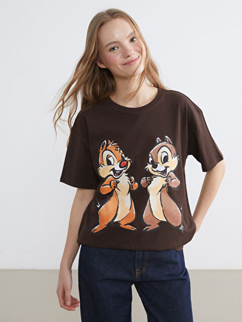 XSIDE Ženska majica sa štampom Chip and Dale - S6G779Z8-8XJ