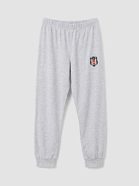 LCW Kids Beşiktaş Baskılı Erkek Çocuk Pijama Altı