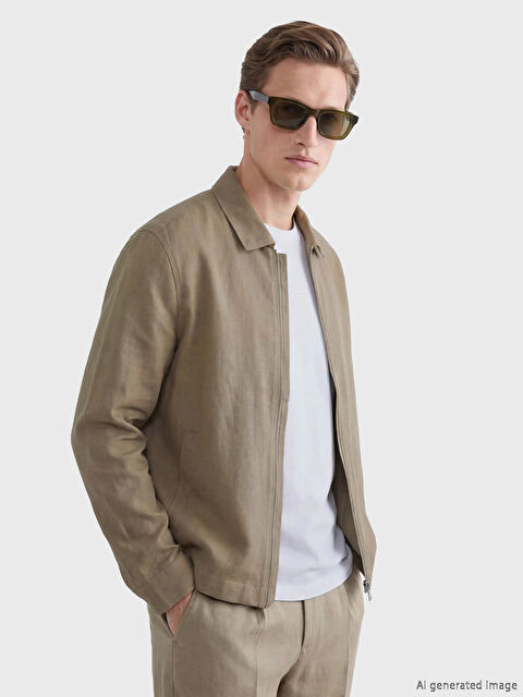 SOUTHBLUE რეგულარული მორგების საყელოიანი მამაკაცის ქურთუკი