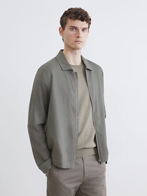 SOUTHBLUE Regular Fit Gömlek Yaka Erkek Mont - S6G898Z8-ZUR