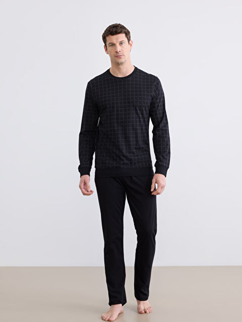 LC WAIKIKI Standart Kalıp Erkek Pijama Takım - S6G919Z8-LQJ