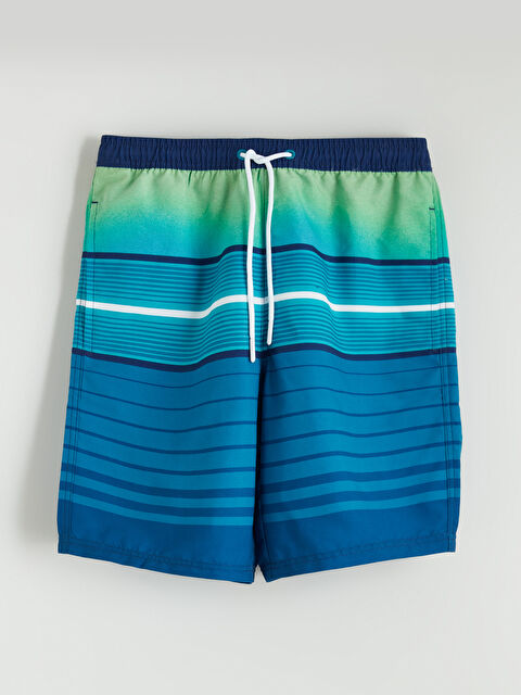 LC WAIKIKI Çizgili Erkek Çocuk Deniz Şortu