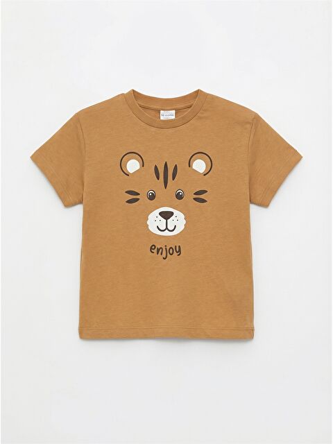 LCW ECO Baskılı Erkek Bebek Tişört - S6G945Z1-QWD