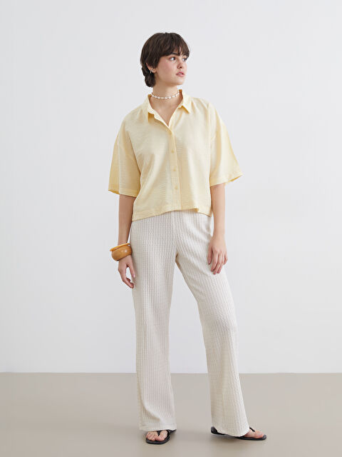 XSIDE ქალი ბეჟი შარვალი - S6G965Z8-F0B