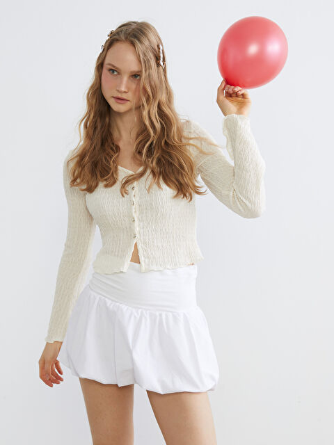 XSIDE Cardigan ÉCROU Femme - S6G966Z8-R9J