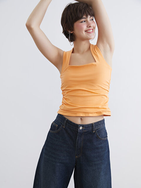 XSIDE Haut Court ORANGE Femme - S6G967Z8-ZT4