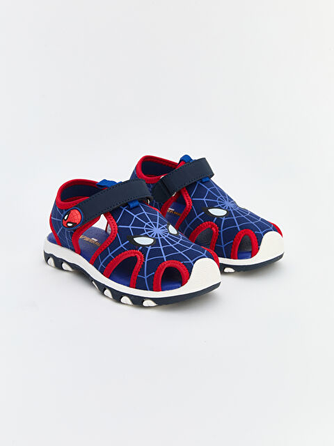 LCW STEPS صنادل للأولاد مطبوعة سبايدر مان - S6G975Z1-YZL