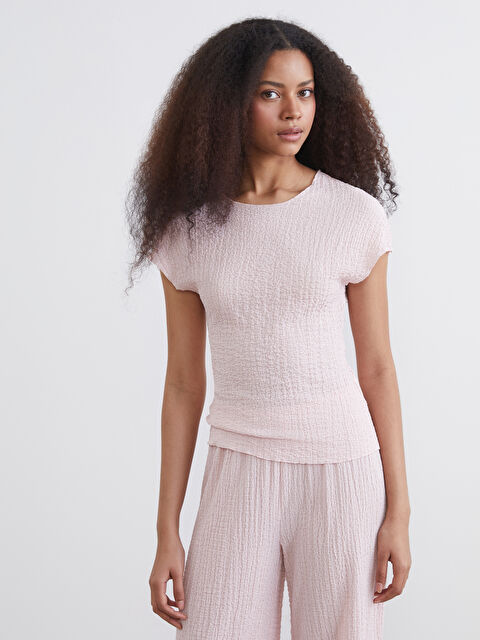 XSIDE Әйелдер қызғылт Блузка - S6G985Z8-Z1C