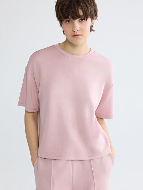 XSIDE T-shirt ROSE Femme - S6G987Z8-Z1C