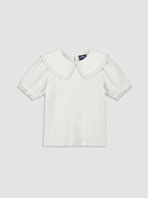 LCW Kids Girl ECRU T-Shirt