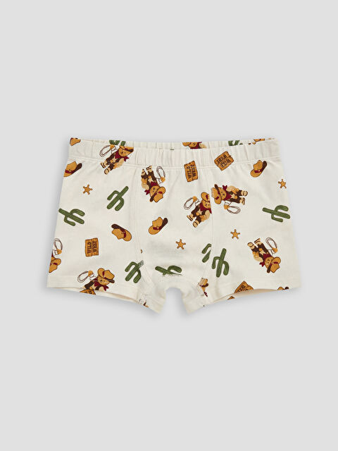 LCW Kids Erkek Çocuk Baskılı Boxer