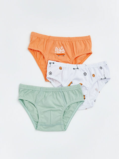 LCW Kids Culottes Imprimées Garçon Lot de 3 - S6GA32Z1-LU7