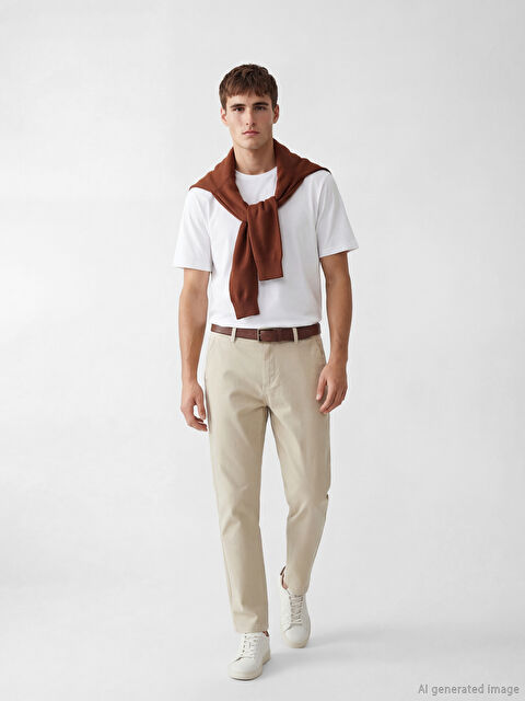 LCW Vision Slim Fit Gabardine Men's Trousers